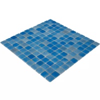 Стеклянная мозаика PW25202 SKY BLUE