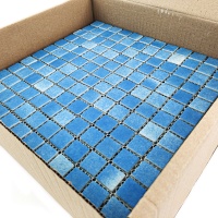 Стеклянная мозаика PW25202 SKY BLUE