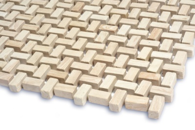 Мозаика из керамогранита Kotto Ceramica MI7 10200404C  Beige  300 x 300 х 10 ( прямоугольник 10 x 20 )