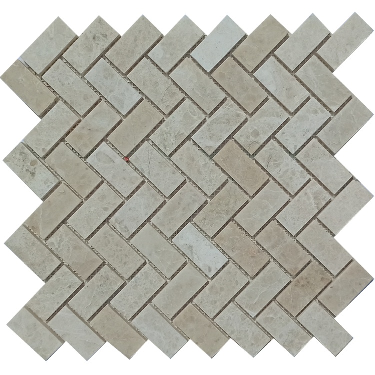 Мозаїка з мармуру Полірована МКР-5П (47x23) Victoria Beige MB