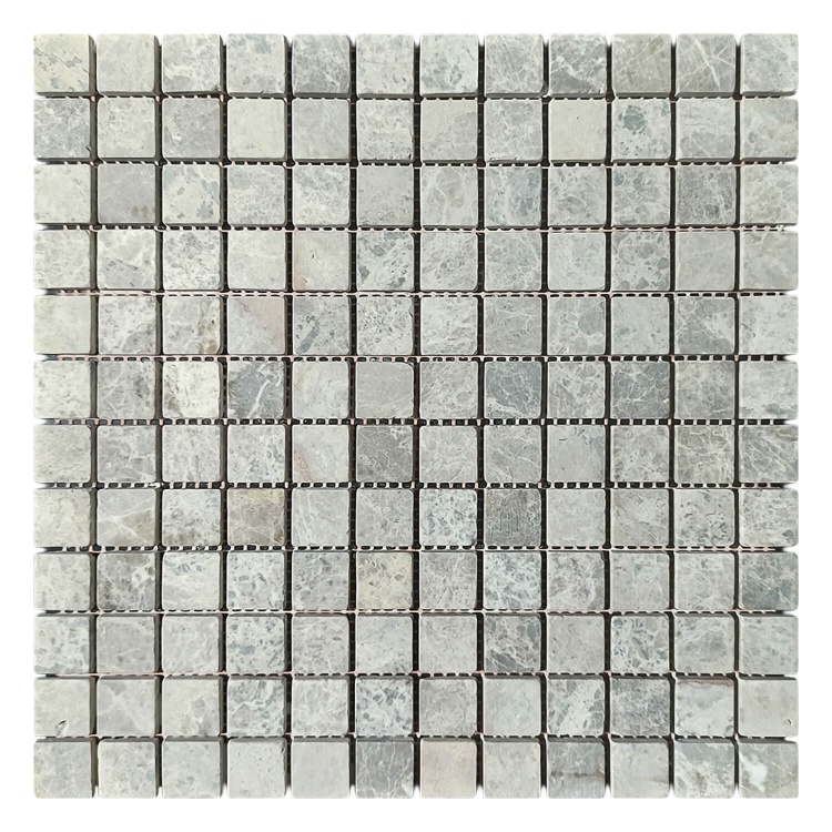 Мозаика из мрамора Матовая МКР-2СВ (23x23) Emperador Light G