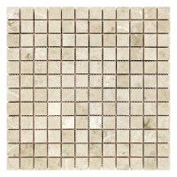Мозаика из мрамора Полированная МКР-2П (23x23) Victoria Beige MB