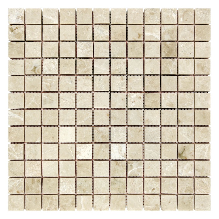 Мозаика из мрамора Полированная МКР-2П (23x23) Victoria Beige MB