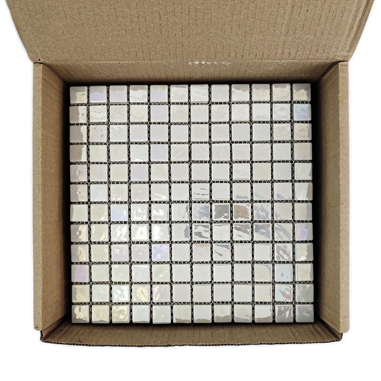 Стеклянная мозаика PL25301 WHITE