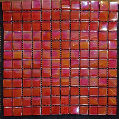 Мозаика Dune Vitra Mosaico Iris Rojo 30*30 красная