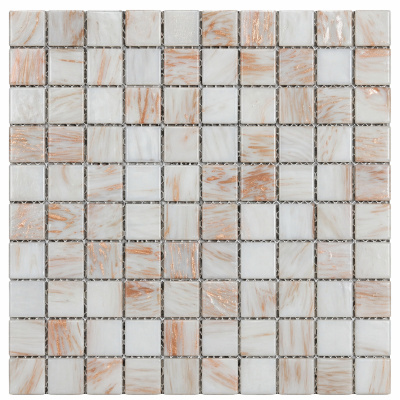 Мозаїка скляна V-MOS A23 Fusion Beige Mozaico de Lux