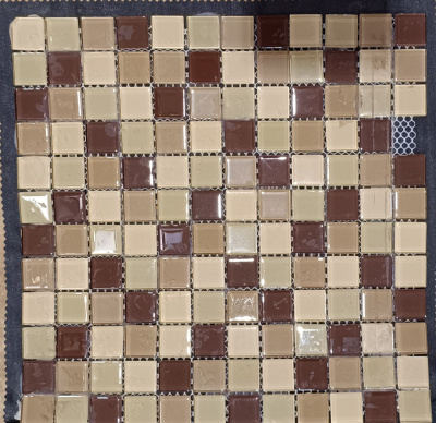 Мозаика Dune Malla Cristal Beige Brillo 29.8*29.8 бежевая