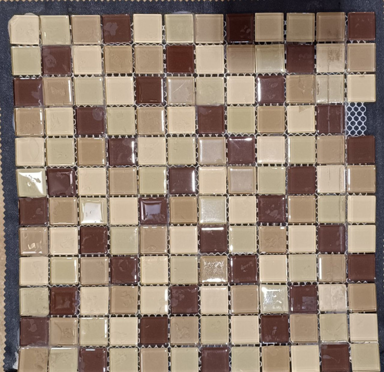 Мозаика Dune Malla Cristal Beige Brillo 29.8*29.8 бежевая