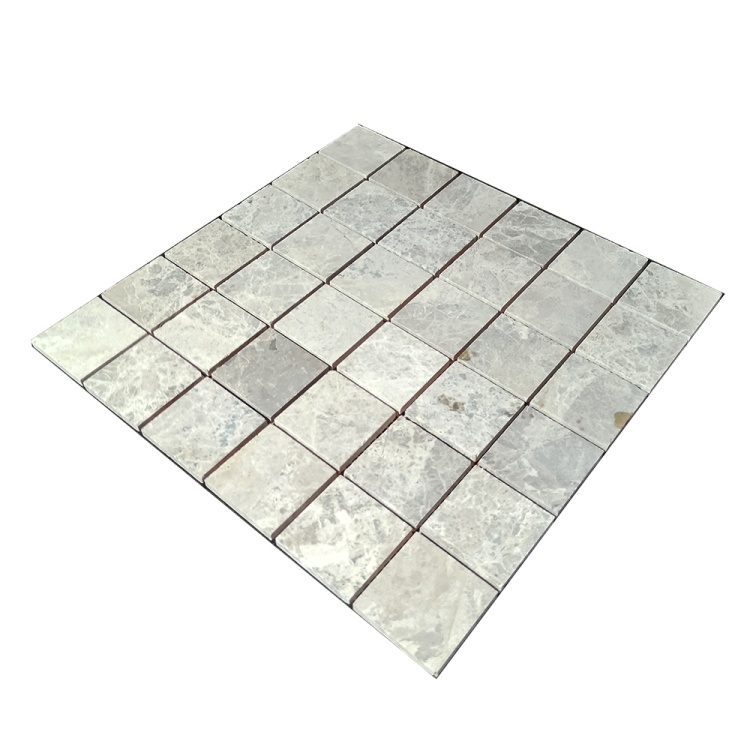 Мозаика из мрамора Матовая МКР-3СН (47x47) Emperador Light G