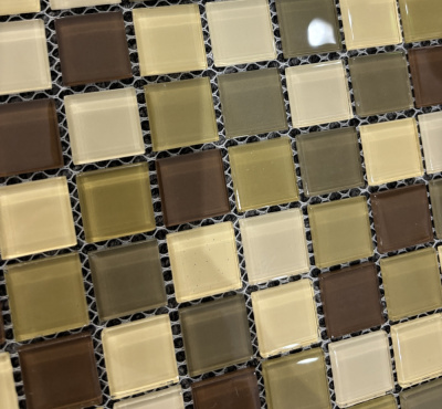 Мозаїка скляна V-MOS A107 Brownie Mozaico de Lux