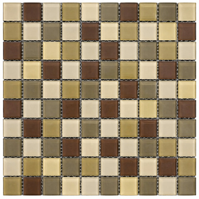 Мозаїка скляна V-MOS A107 Brownie Mozaico de Lux