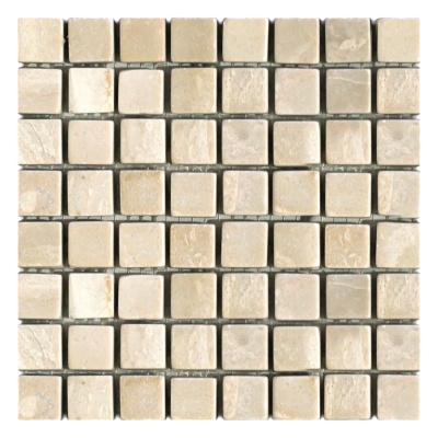 Мозаика Mozaico de Lux Stone C-MOS Travertine Luana