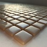 Стеклянная мозаика Beige Mono DNV-01 (20) AquaMo