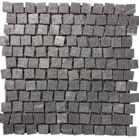 Мозаика Dune Mosaico 187775 Karakter 30*30.1 черная керамическая