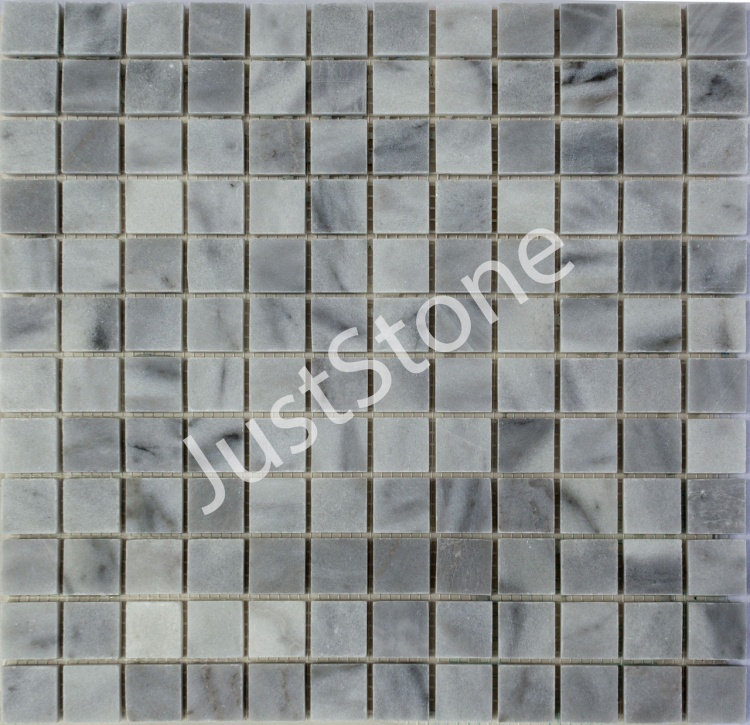 Мозаїка з мармуру Полірована МКР-2П (23x23) Grey Mix