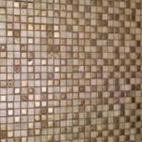 Мозаика Dune 186544 Thea 30*30 золотистая керамическая