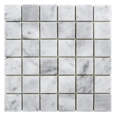 Мозаика из мрамора Полированная МКР-3П (47x47) White BI