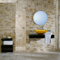 Мозаика Dune Mosaico Travertino Brick 30.5*30.5 бежевая