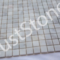 Мозаїка з мармуру Полірована МКР-4П (15x15) White BI