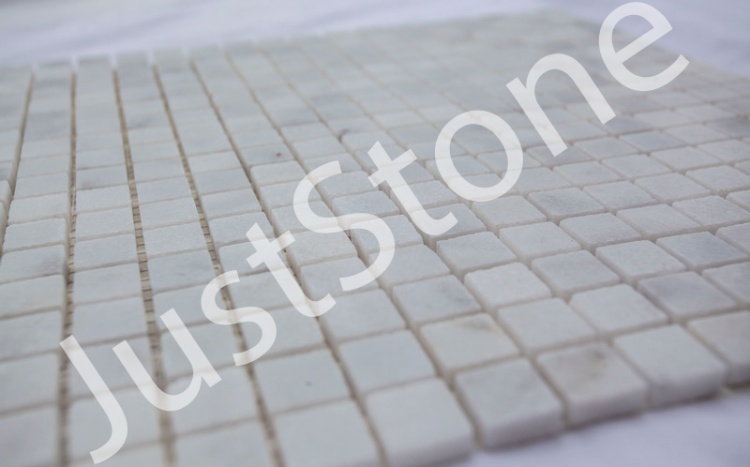 Мозаїка з мармуру Полірована МКР-4П (15x15) White BI