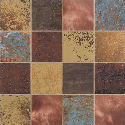 Мозаика Dune Oxide 30*30 бронзовая