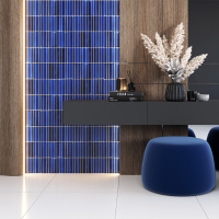 Мозаїка із керамограніту Mozaico de Lux CL-MOS GTTA27617(BHZX08258) Dark blue