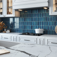 Мозаїка із керамограніту Mozaico de Lux CL-MOS GTTA27602(BHZX08240) Blue