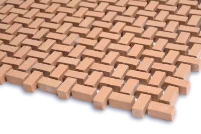 Мозаїка з керамограніту Kotto Ceramica MI7 10200517C Focato 300x300х10 (прямокутник 10x20)