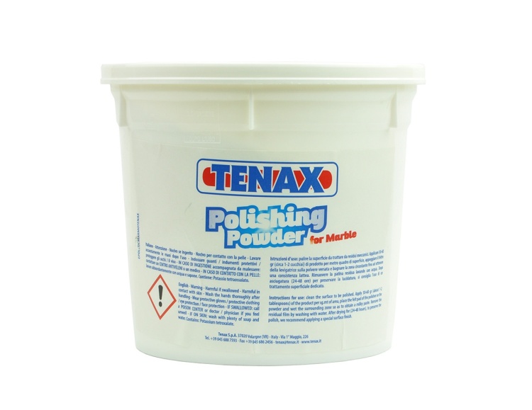 Порошок-кристаллизатор Tenax Polishing Powder белый 1 кг для полировки натурального камня