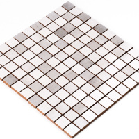 Мозаїка керамічна Kotto Ceramica СМ 3020 C2 white/grey 300 х 300 х 9 ( 25 х 25 )
