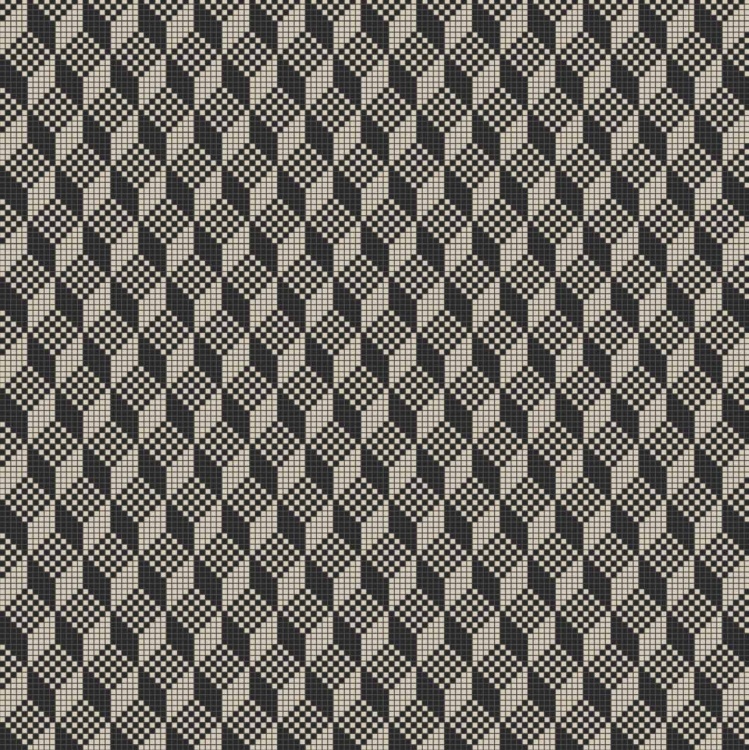 Мозаика из керамогранита Kotto Ceramica MI7 K0605 Geometria рапорт Salino/Bucchero