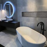 Мозаїка Mozaico De Lux Cl-Mos CCLAYRK23031 Silver Mini Metal 30,4 х32,2 см