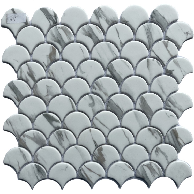 Мозаика Mozaico de lux DPG185RG-366A-6 30,35х28,47 см