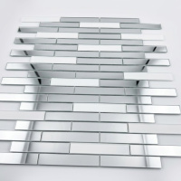 Мозаїка дзеркальна DecorStoneHub Zs-stik-ZS срібляста з сатином 338х320 мм стік для коридору та ніш Мозаїка дзеркальна DecorStoneHub Zs-stik-ZS срібляста з сатином 338х320 мм стік для коридору та ніш