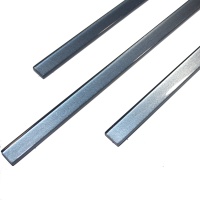 Фриз скляний Kotto Ceramica GF 601511 dark silver 15 х 600 х 8