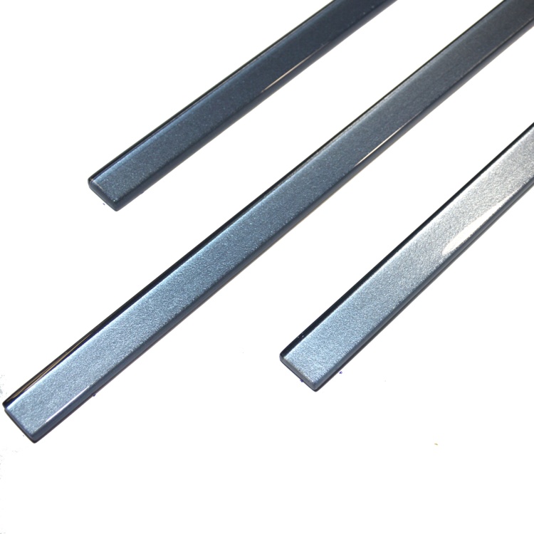 Фриз скляний Kotto Ceramica GF 601511 dark silver 15 х 600 х 8