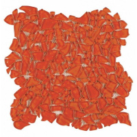 Мозаика Dune Trencadis Glass Diabolo 30*30 красная стеклянная