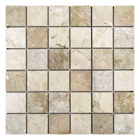 Мозаика из мрамора Полированная МКР-3П (47x47) Beige Mix