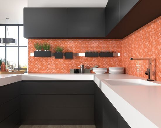 Мозаика Dune Coral 30*26 коралловая