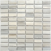Мозаика из керамогранита Kotto Ceramica MI7 23460101C Grigo Caldo 300 x 300 х 7 (прямоугольник 23 x 46)