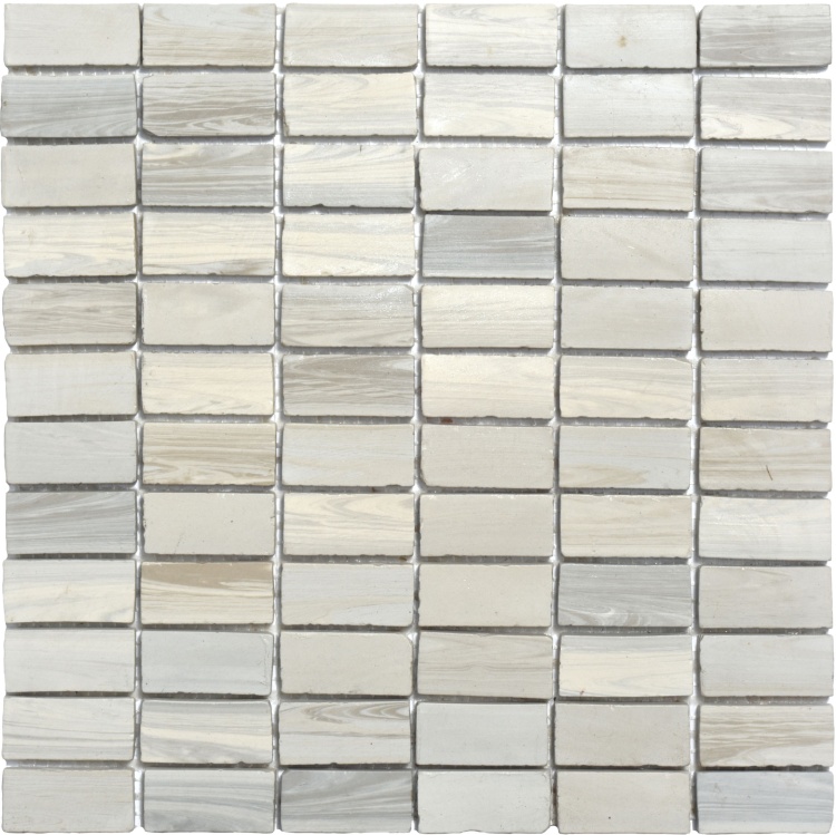 Мозаика из керамогранита Kotto Ceramica MI7 23460101C Grigo Caldo 300 x 300 х 7 (прямоугольник 23 x 46)